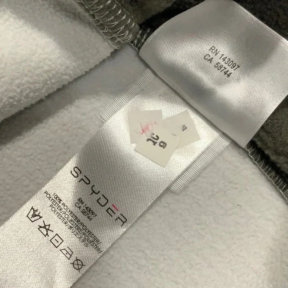 Spyder Mens Pullover Zip Up Sweater Size S EUC - Picture 7 of 10